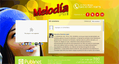 Desktop Screenshot of melodiaradio.com