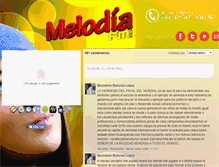 Tablet Screenshot of melodiaradio.com